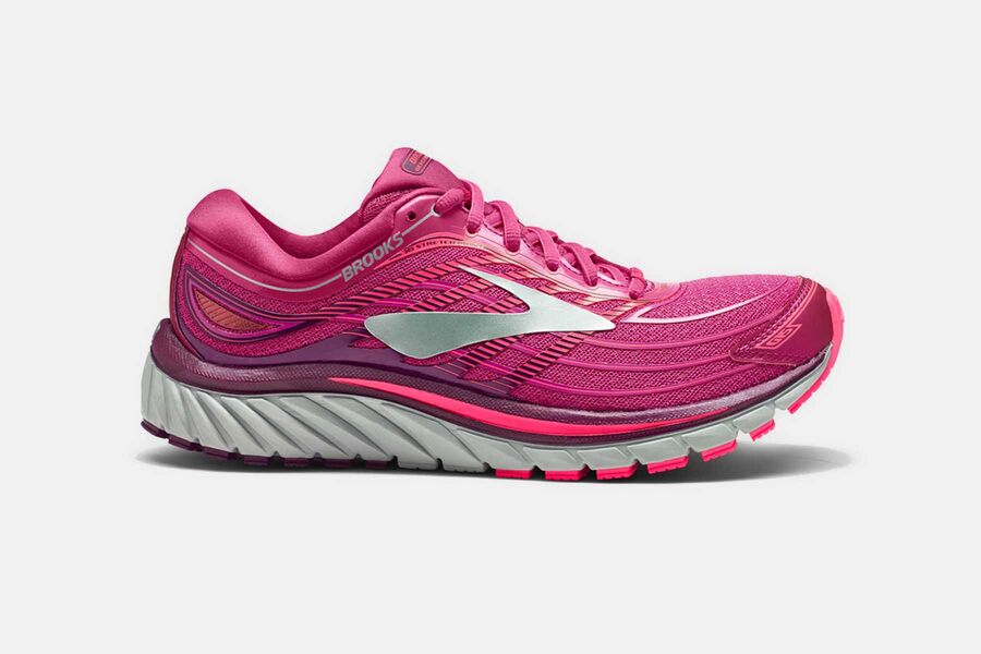 Brooks Glycerin 15 Womens Australia - Road Running Shoes - Rose (304-DJBSK)